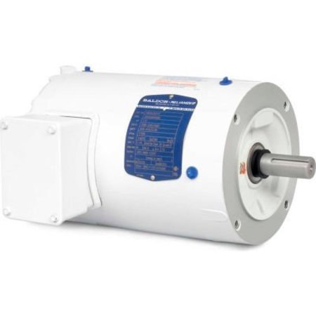 BALDOR-RELIANCE Baldor-Reliance Motor VWDM3538, .5HP, 1725RPM, 3PH, 60HZ, 56C, 3516M, TENV, F1 VWDM3538